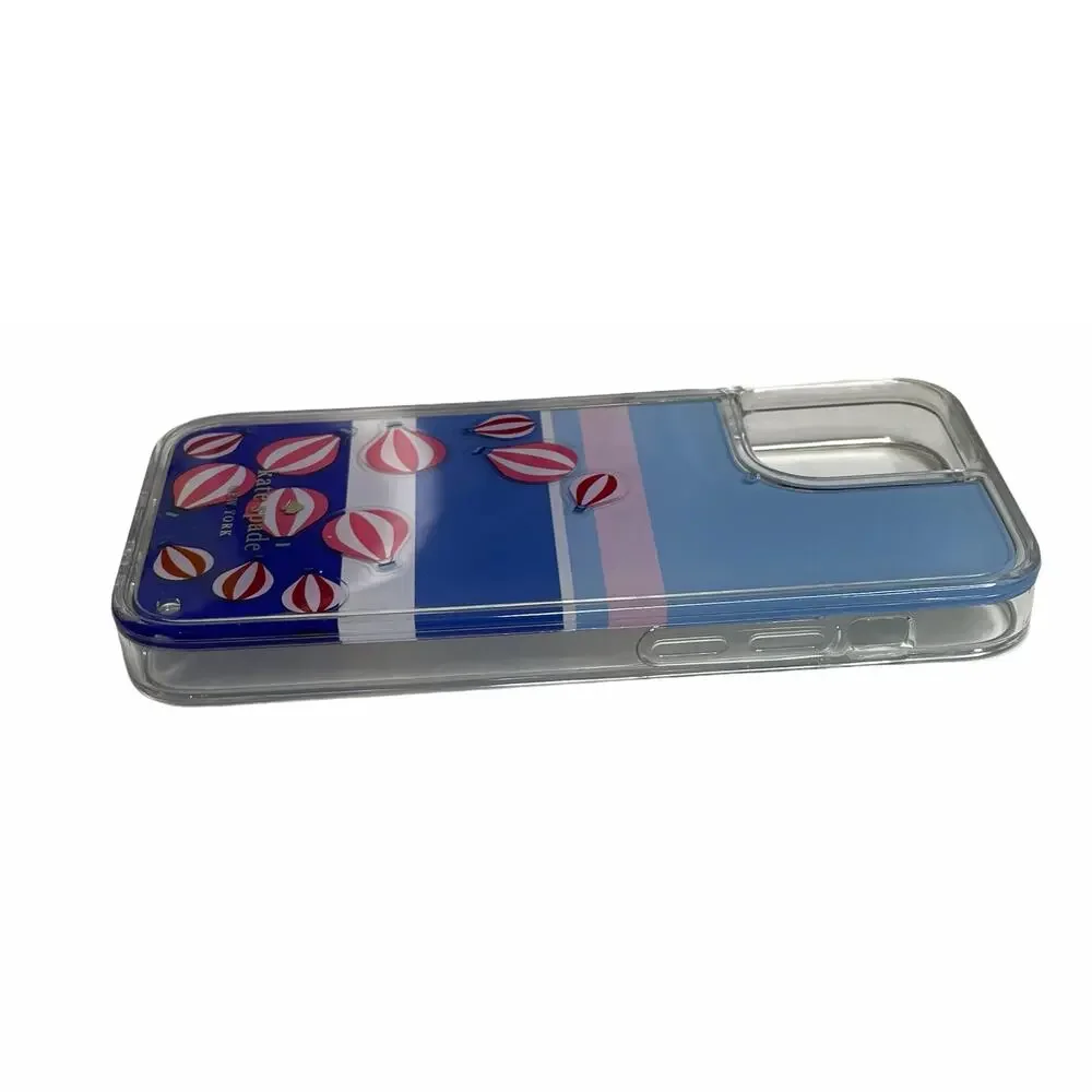 kate spade Hot air Balloon iphone 12 mini up & away liquid case